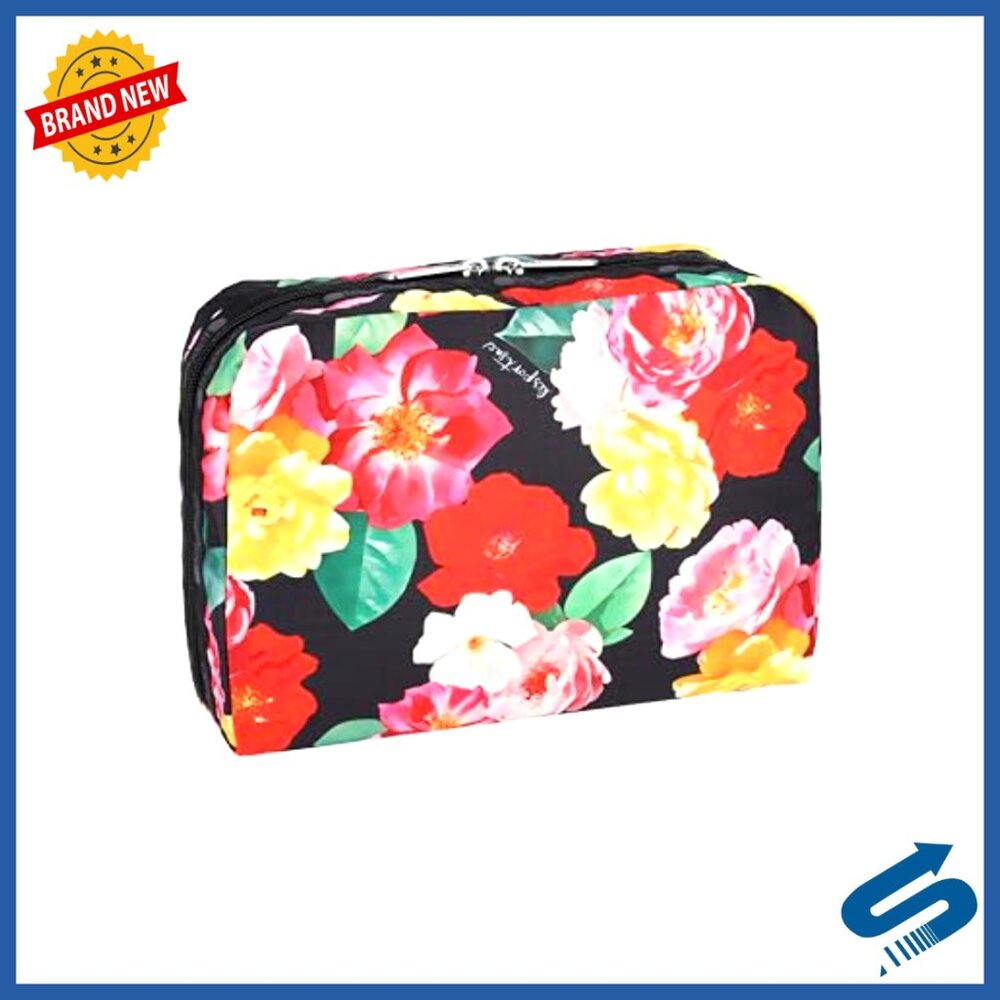 Extra Large Rectangular Cosmetic Bag Durable Trav… - image 2